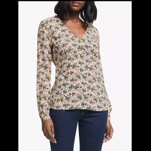 Boden Viola Bloom Top